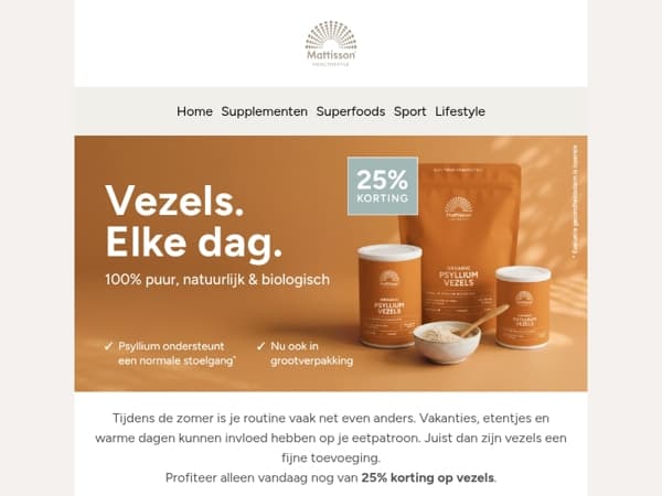 Psylliumvezels: jouw zomer essential 🌿