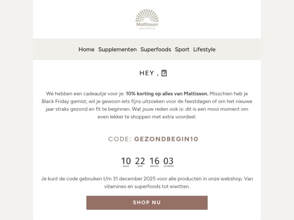 Cadeautje voor jou  ✨