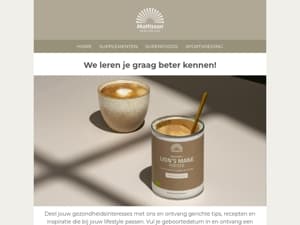 We leren je graag beter kennen! 💚