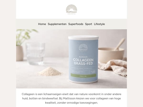 Voor jouw routine: collageen met 25% voordeel