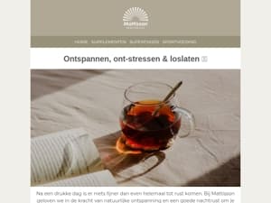 Ontspannen, ont-stressen & loslaten 🧘🌊