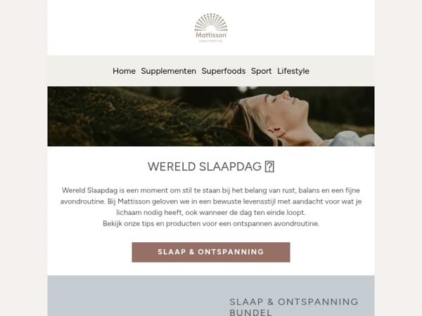 Wereld Slaapdag: tijd om stil te staan bij je nachtrust 🌙