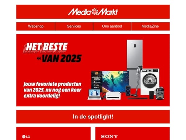 Best of 2025: jouw favorieten in de spotlight