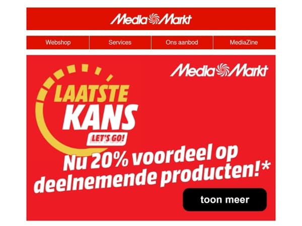 Pak je voordeel zolang het nog kan