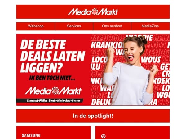 Deze week is hét moment voor topdeals