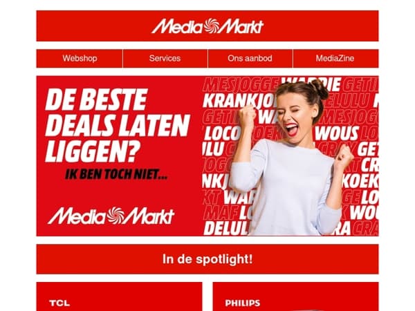 Topdeals op je favoriete merken deze week