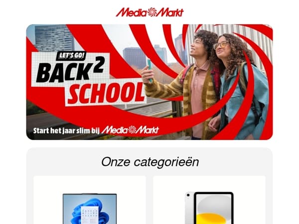Begin het schooljaar goed voorbereid