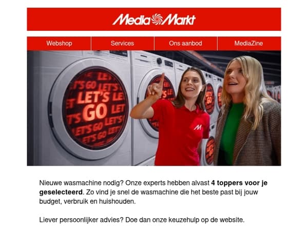 Wasmachines: van budgettopper tot slimme krachtpatser