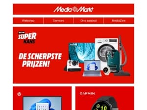 Dit wil je niet missen: Superkans bij MediaMarkt!