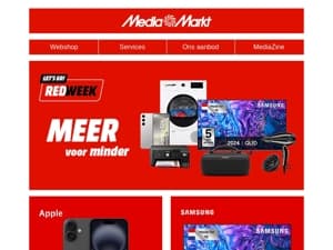 Red Week: Kortingen waar je nú van wilt profiteren!