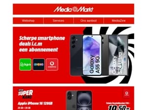 Topdeals op smartphones met abonnementen, speciaal voor jou!