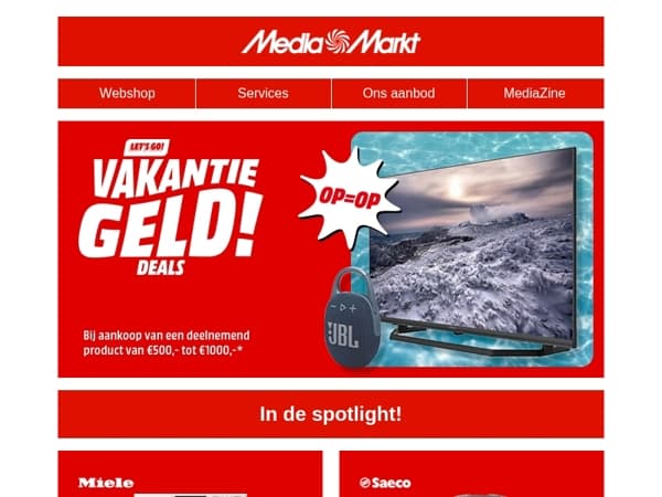 De deals waar je vakantiegeld blij van wordt