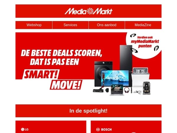 Smart Move: je voordeel op slimme elektronica