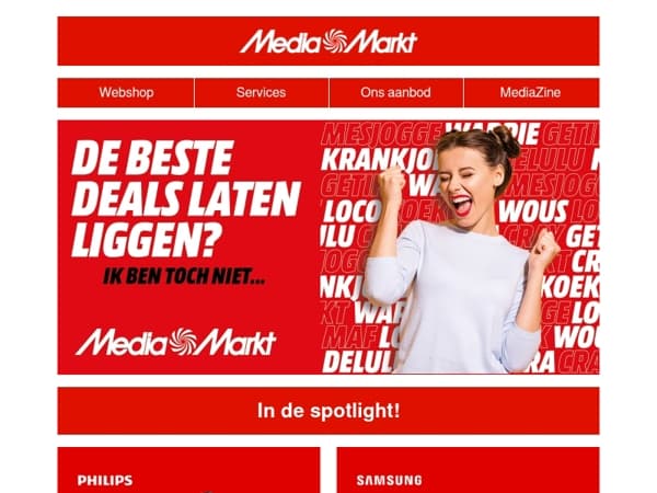 Een topdeal voorbijrennen? Ik ben toch niet …