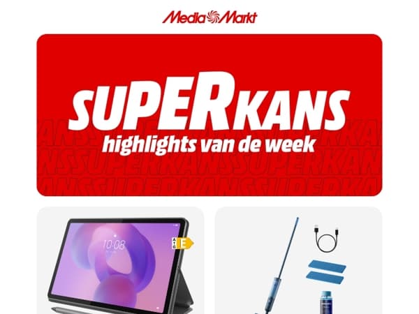 Je superkans producten wachten