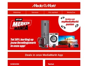 Merken Mania gaat van start!