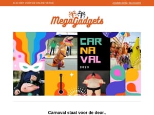 📣 🙆 Bereid je voor op een knallende Carnaval 📣 🙆