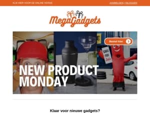 😃 New Product Monday: Klaar voor de nieuwste gadgets? 😃