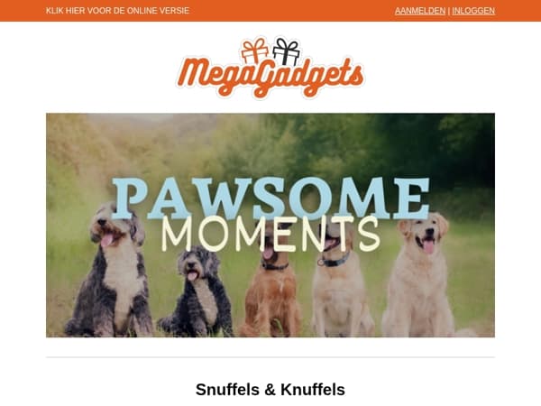 🐶 Snuffels in de spotlight 🐕