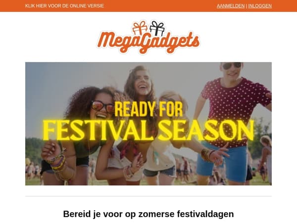 🎶 Klaar voor het festivalfeest van het jaar? 🎉