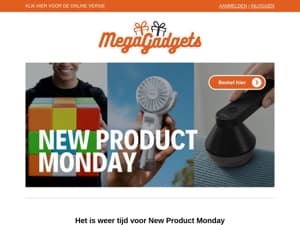 📣 New Product Monday: Verfrissend nieuw, elke week  📣