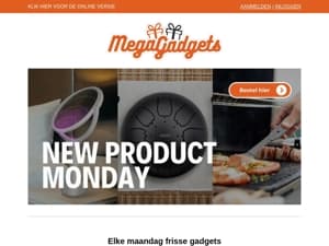 🎉 Maandag = Nieuwste Gadgetdag: Ontdek de nieuwste snufjes  🎉