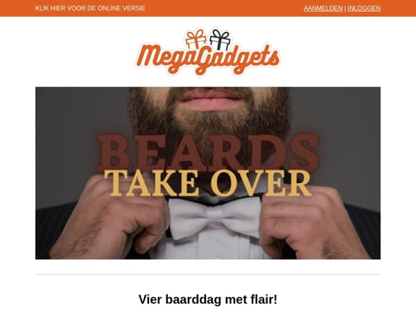 Vier jouw baard met flair 💫