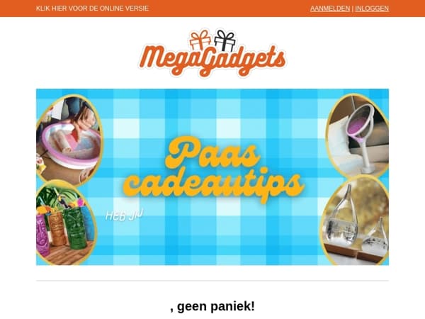 🌸 💜 Vergeet niet: Paascadeaus scoor je bij MegaGadgets 🌸 💜