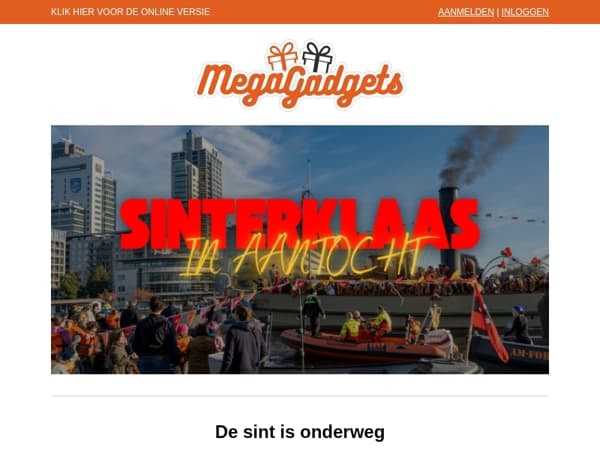 🚤 De stoomboot nadert… ben jij al klaar? 🎁