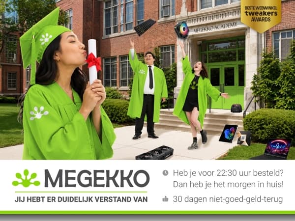 Geslaagd bij Megekko!