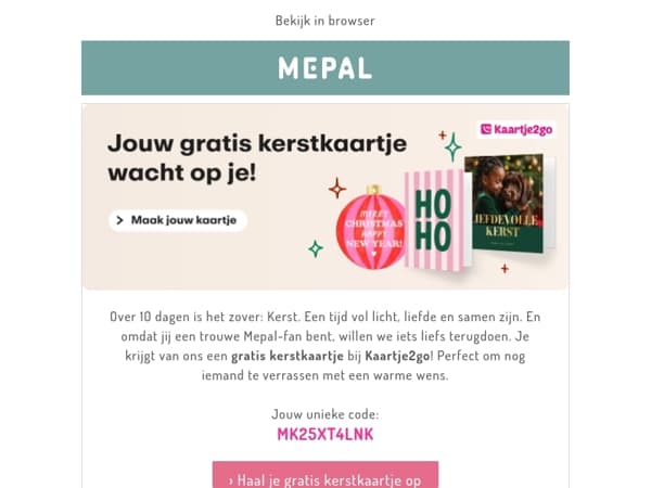 Een warm kerstgebaar voor jou 🎄✨