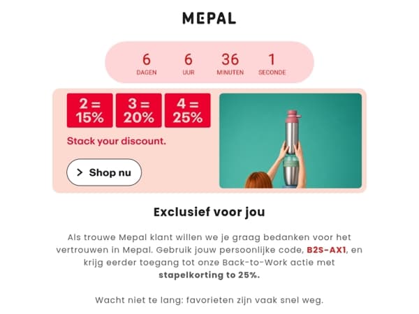 PRESALE | Tot 25% stapelkorting!