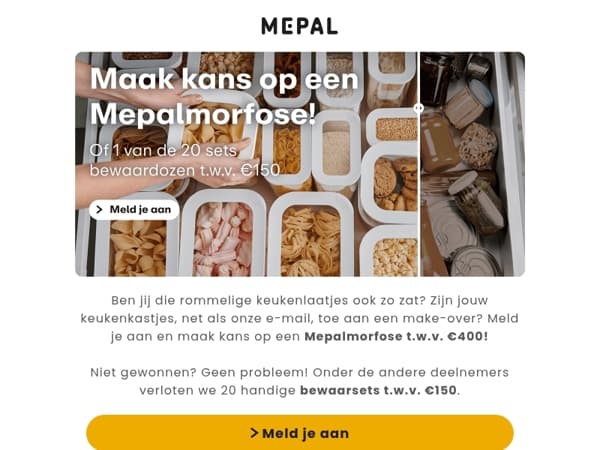 Win een MepalMorfose t.w.v. €400