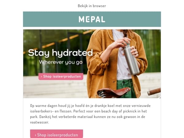 Blijf lekker koel op warme zomerdagen!