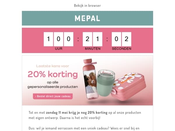 Gratis kaartje en 20% korting tot Moederdag 💌