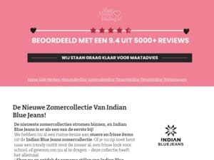 🌟 Nieuw: Indian Blue Jeans zomercollectie nu online!