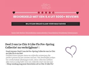 🌸 Nieuw: Deel 2 van Le Chic & Like Flo Pre-Spring staat online!
