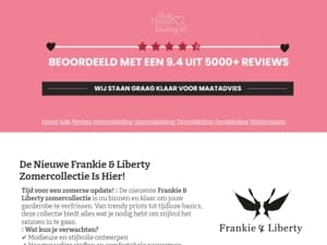 ☀️ Nieuw: Frankie & Liberty zomercollectie nu online!