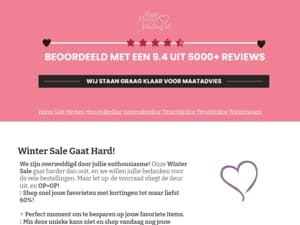 🎉 Onze Winter Sale gaat super hard – mis het niet!