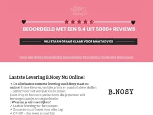 🌞 Nieuw: Laatste B.Nosy zomerlevering is binnen!