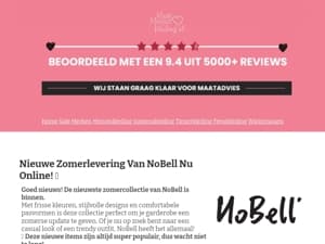☀️ Nieuw: NoBell zomercollectie nu online – shop jouw favorieten!