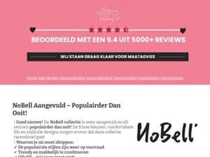 🔥 NoBell aangevuld! Dit seizoen populairder dan ooit!