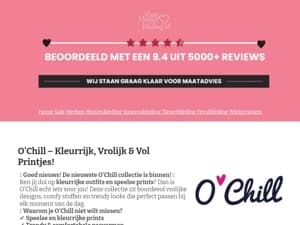 🌈 O'Chill is binnen – kleurrijk & speels, shop nu!