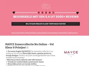 ☀️ Kleurrijk & speels – ontdek de nieuwste MAYCE collectie!