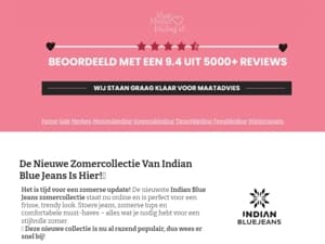 🎉 De nieuwste Indian Blue Jeans stijlen zijn hier – shop nu!