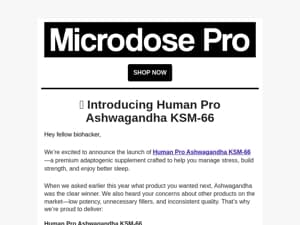 🚨Introducing Ashwagandha KSM-66