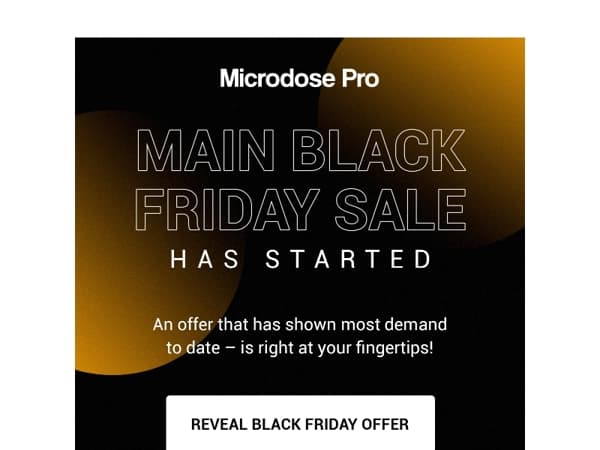 Black Friday Sale 🎉