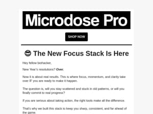 😎 The New Focus Stack Is Here