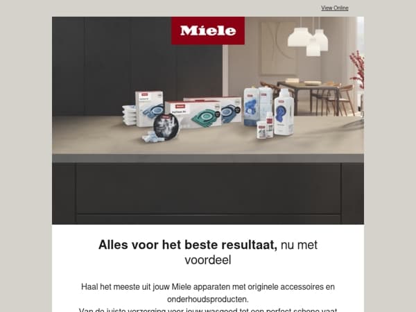 Ontdek jouw Miele voordeel