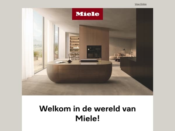 Welkom bij Miele!